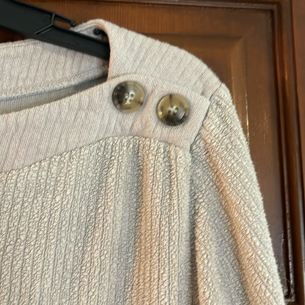 Amour Vert French terry blouse M - Picture 2 of 5